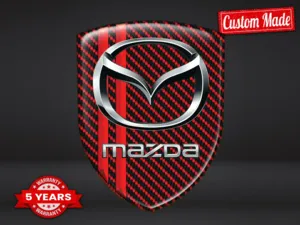 Mazda Pegatinas Silicona Auto Pro Máximo Resistente Diseño 